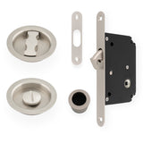 AW Satin Nickel Sliding Door Locking Kit | AW110RSN