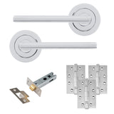 Eclipse Freestyle Polished Chrome Auriga Latch Door Pack | 102x67mm (4")  Hinge  |  22221