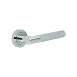 Sets Polished Chrome Knurled Lever handles | JV850PC