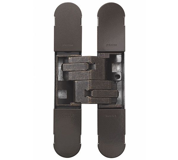 Ceam Bronze 130mm 3D Concealed Hinge 1230 | CI001230BRO00