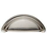 Satin Nickel Cottage Cup Pull | FTD557SN