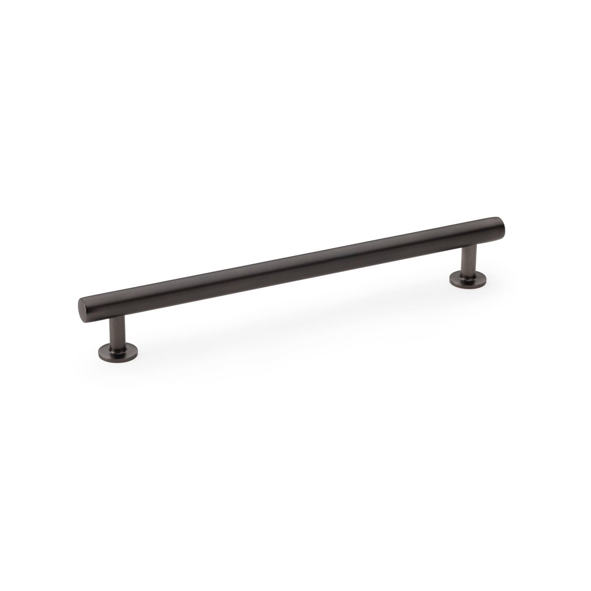 A&W Dark Bronze Round T Bar Cupboard Pull Handle c/c 192mm | AW814-192-DBZ