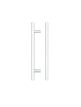 Matt White T Bar Cabinet Handle c/c 128mm | TDFPT-128-188MW