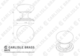Satin Nickel 50mm Victorian Cupboard Knob | M47ESN