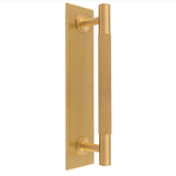 Satin Brass 190mm Lines Pull Handle | FTD710CSB