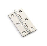 Pair Polished Nickel 64mm Cabinet Butt Hinge | AW064-CH-PN