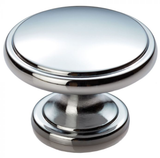 Polished Chrome 32mm Oxford Cupboard Knob | FTD524SCP
