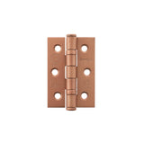Pair 75mm (3") Urban Satin Copper CE Ball Butt Hinge | A2H322USC