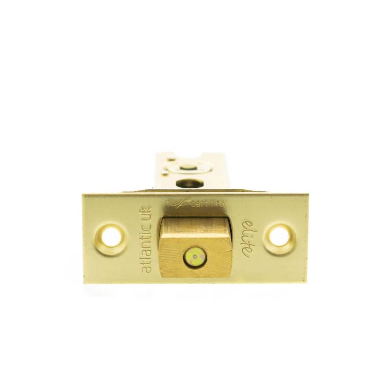 Polished Brass 63mm (2.5") CE Certifire Tubular Dead Bolt | ADBCE25PB