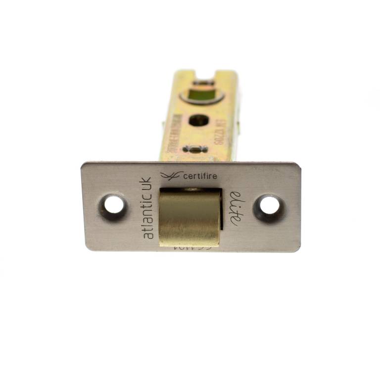76mm (3") Matt Gun Metal CE Certifire Tubular Latch | ALCE3MBN