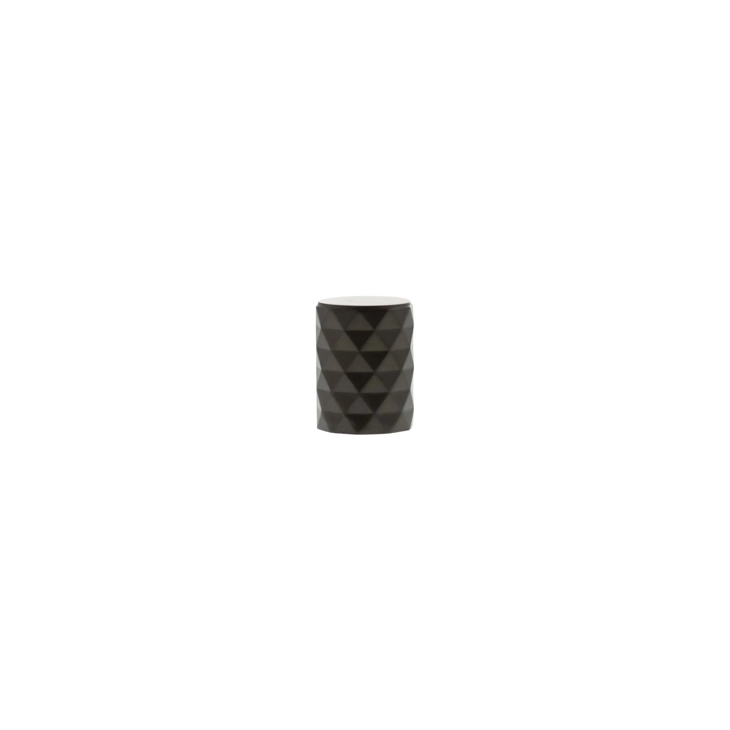 Millhouse Brass Urban Dark Bronze Chrysler Diamond Cylinder Cabinet Knob  |  MHCD1420UDB