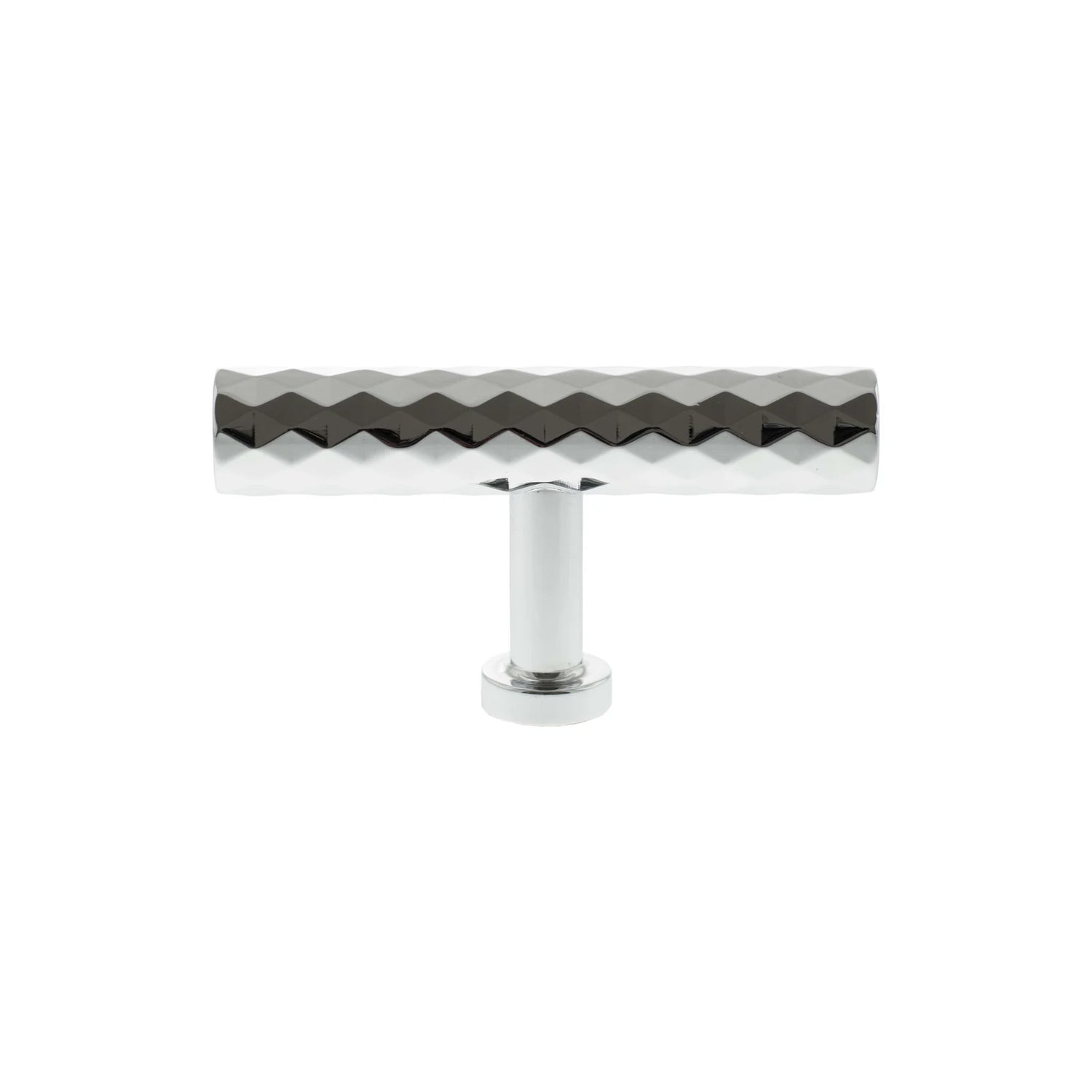 Millhouse Brass Polished Chrome Chrysler Diamond T-Bar Cabinet Knob Handle  |  MHCD1675PC