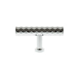 Millhouse Brass Polished Chrome Chrysler Diamond T-Bar Cabinet Knob Handle  |  MHCD1675PC