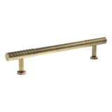 Millhouse Brass Antique Brass 160mm Chrysler Diamond T-Bar Cabinet Pull Handle  |  MHCD17160AB