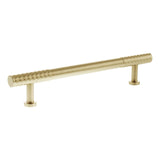 Millhouse Brass Satin Brass 160mm Chrysler Diamond T-Bar Cabinet Pull Handle  |  MHCD17160SB