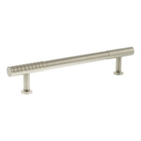 Millhouse Brass Satin Nickel 160mm Chrysler Diamond T-Bar Cabinet Pull Handle  |  MHCD17160SN