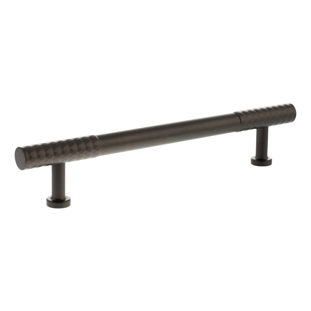 Millhouse Brass Urban Dark Bronze 160mm Chrysler Diamond T-Bar Cabinet Pull Handle  |  MHCD17160UDB