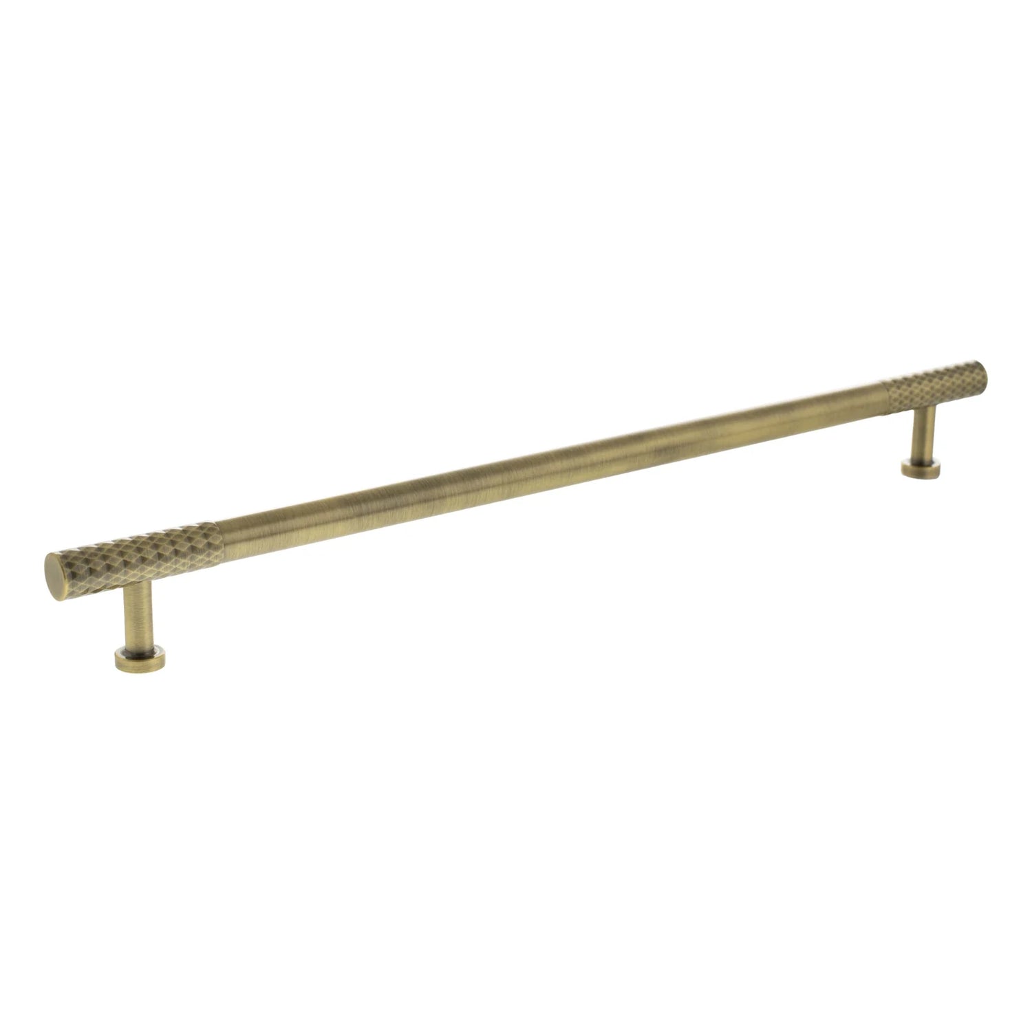 Millhouse Brass Antique Brass 320mm Chrysler Diamond T-Bar Cabinet Pull Handle  |  MHCD17320AB