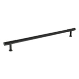 Millhouse Brass Matt Black 320mm Chrysler Diamond T-Bar Cabinet Pull Handle  |  MHCD17320MB