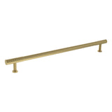 Millhouse Brass Satin Brass 320mm Chrysler Diamond T-Bar Cabinet Pull Handle  |  MHCD17320SB