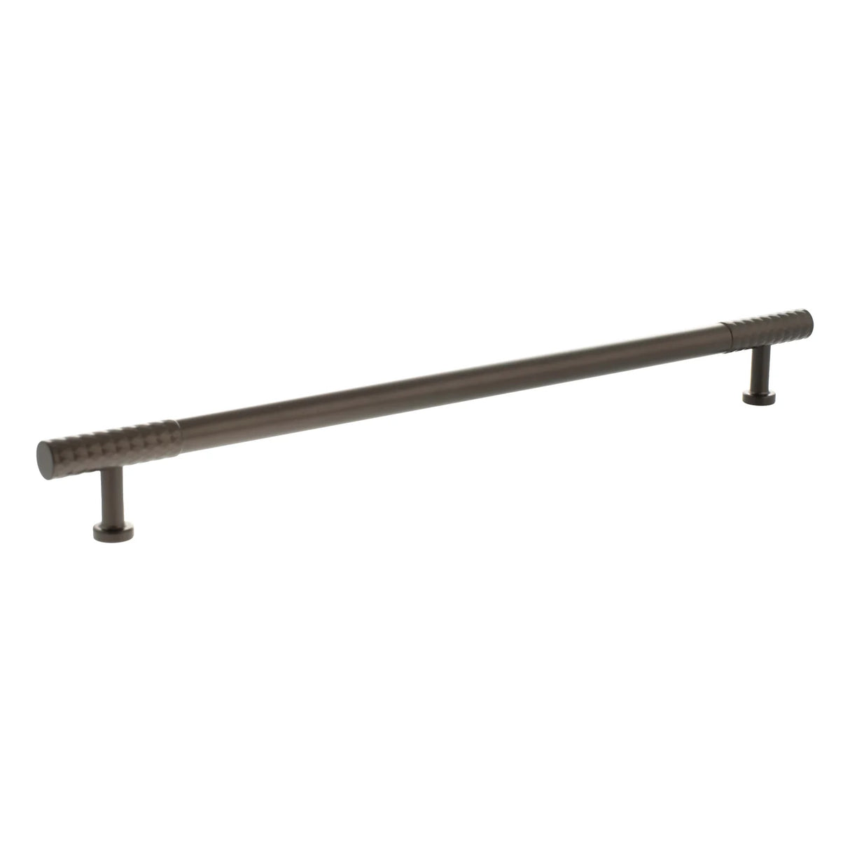 Millhouse Brass Urban Dark Bronze 320mm Chrysler Diamond T-Bar Cabinet Pull Handle  |  MHCD17320UDB
