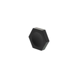 Millhouse Brass Matt Black Pennington Hexagonal Cabinet Finger Pull   |  MHCH1338MB
