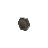 Millhouse Brass Urban Dark Bronze Pennington Hexagonal Cabinet Finger Pull   |  MHCH1338UDB