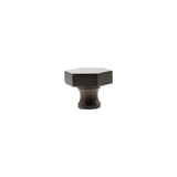 Millhouse Brass Urban Dark Bronze Pennington Hexagonal Cabinet Knob   |  MHCH1532UDB