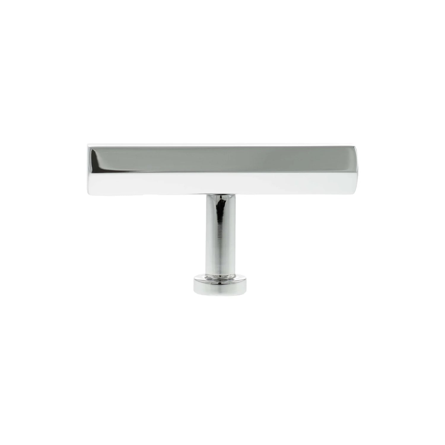 Millhouse Brass Polished Chrome Pennington Hexagonal T-Bar Cabinet Knob   |  MHCH1675PC