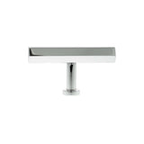 Millhouse Brass Polished Chrome Pennington Hexagonal T-Bar Cabinet Knob   |  MHCH1675PC