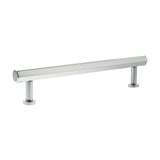 Millhouse Brass Polished Chrome 160mm Pennington Hexagonal T-Bar Cabinet Pull Handle  |  MHCH17160PC