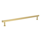 Millhouse Brass Satin Brass 320mm Pennington Hexagonal T-Bar Cabinet Pull Handle  |  MHCH17320SB