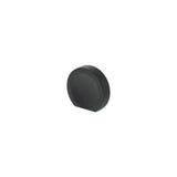 Millhouse Brass Matt Black Eiffel Knurled Edge Cabinet Finger Pull   |  MHCK1338MB