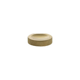 Millhouse Brass Satin Brass Eiffel Knurled Edge Cabinet Finger Pull   |  MHCK1338SB