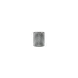 Polished Chrome Eiffel Knurled Cylinder Cabinet Knob | MHCK1420PC