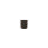 Urban Dark Bronze Eiffel Knurled Cylinder Cabinet Knob | MHCK1420UDB