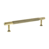 Millhouse Brass Antique Brass 160mm Eiffel Knurled T-Bar Cabinet Pull Handle  |  MHCK17160AB