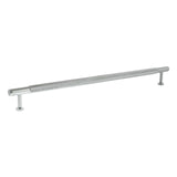 Millhouse Brass Polished Chrome 320mm Eiffel Knurled T-Bar Cabinet Pull Handle  |  MHCK17320PC