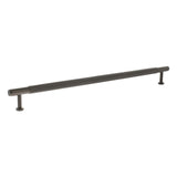 Millhouse Brass Urban Dark Bronze 320mm Eiffel Knurled T-Bar Cabinet Pull Handle  |  MHCK17320UDB