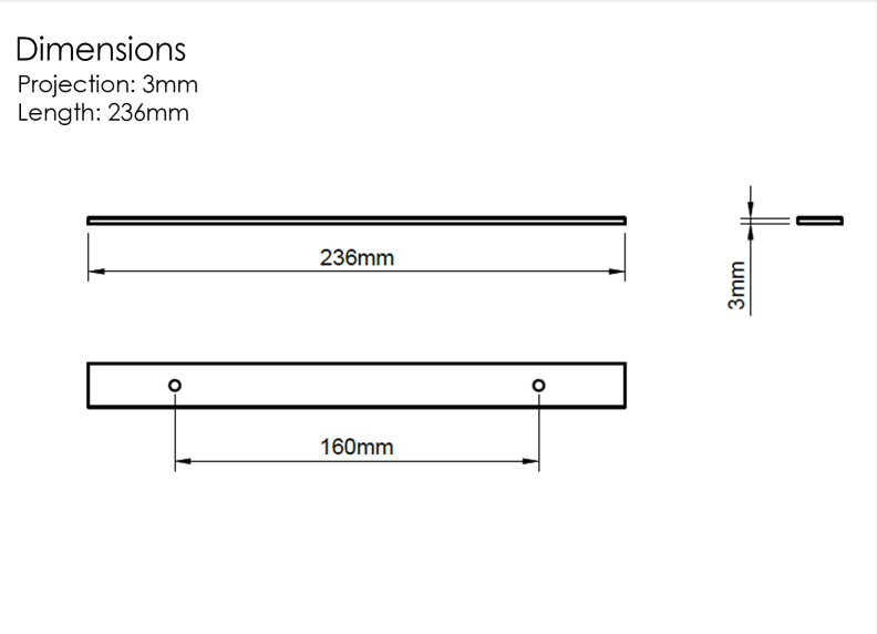 Millhouse Brass Polished Chrome 160mm Eiffel Knurled T-Bar Cabinet Pull Handle on Backplate  |  MHCKB17160PC