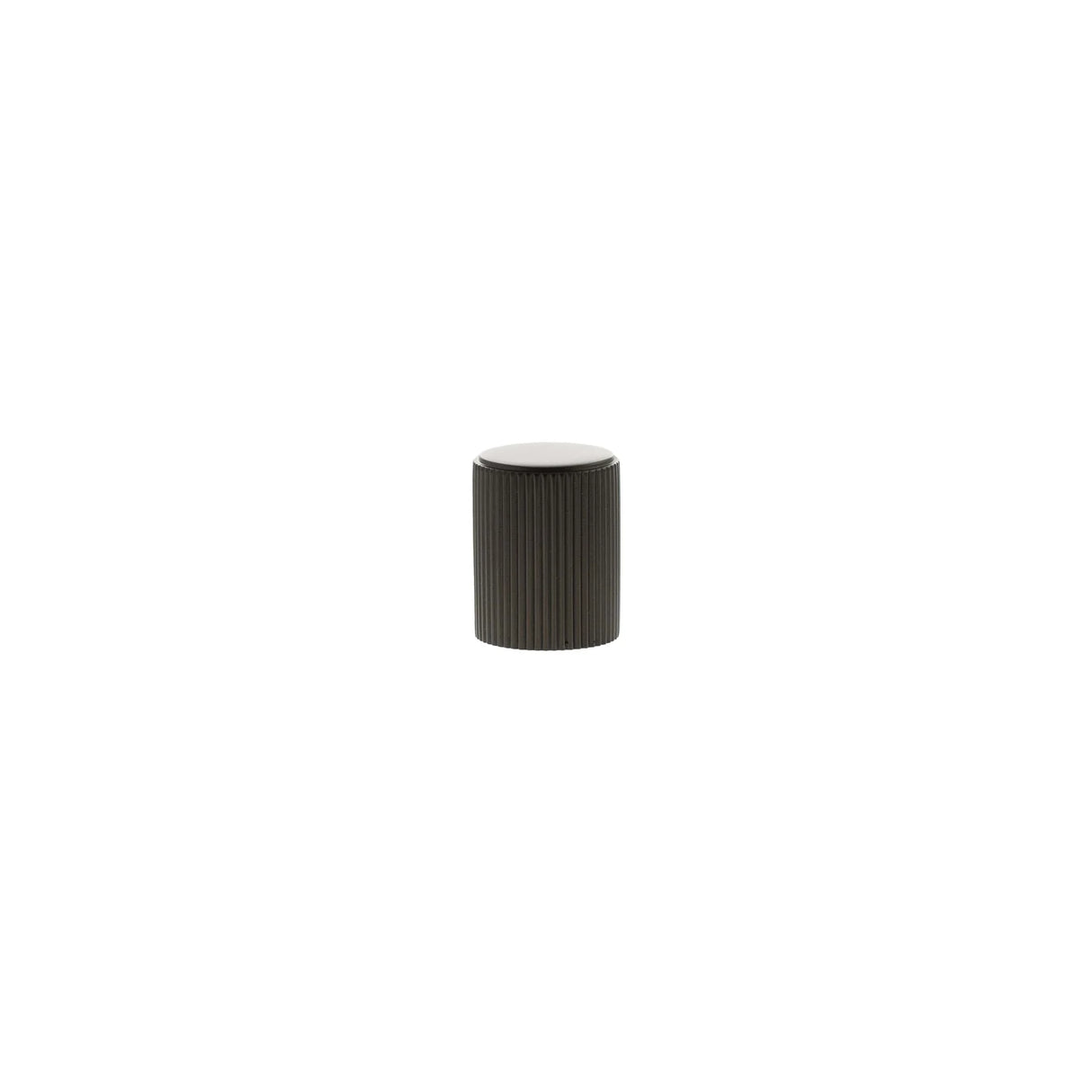 Millhouse Brass Urban Dark Bronze Battersea Linear Cylinder Cabinet Knob  |  MHCL1420UDB