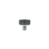 Millhouse Brass Polished Chrome Battersea Linear Round Cabinet Knob   |  MHCL1532PC