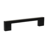 Millhouse Brass Matt Black 128mm Empire Slim Cabinet Pull Handle  |  MHCN17128MB