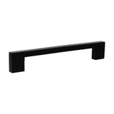 Millhouse Brass Matt Black 160mm Empire Slim Cabinet Pull Handle  |  MHCN17160MB