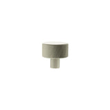 Millhouse Brass Satin Nickel Paddington Spiral Round Cabinet Knob  |  MHCS1532SN