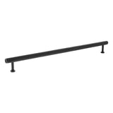 Millhouse Brass Matt Black 320mm Paddington Spiral T-Bar Cabinet Pull Handle  |  MHCS17320MB