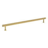Millhouse Brass Satin Brass 320mm Paddington Spiral T-Bar Cabinet Pull Handle  |  MHCS17320SB