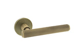 Set Millhouse Yester Bronze Stephenson Linear Lever on 5mm rose | MHSR250YB