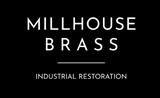 Millhouse Brass Cabinet Butt Hinges 75mm x 41mm x 2mm - Urban Dark Bronze