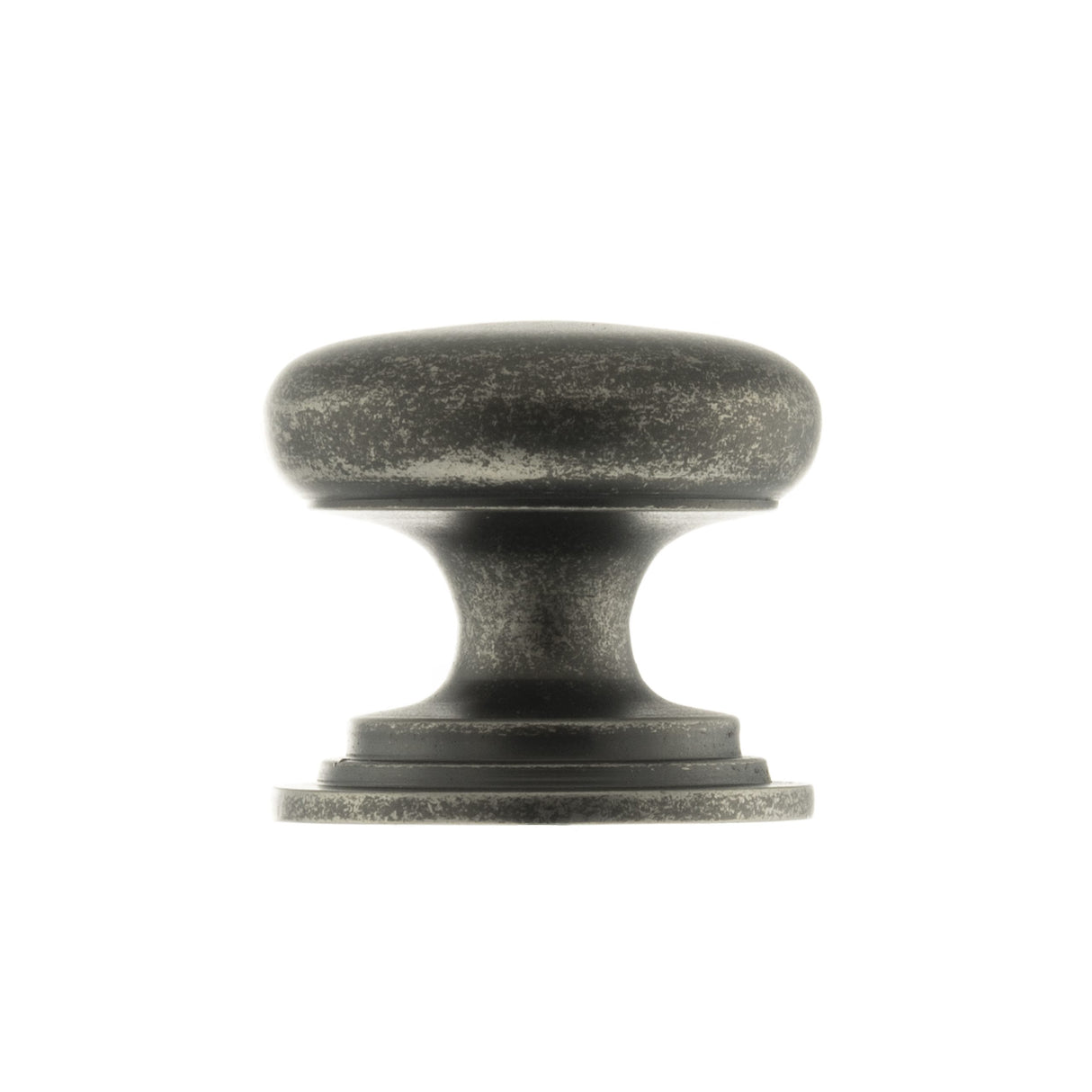Distressed Silver 38mm Lincoln Cupboard Knob | OEC1238DS